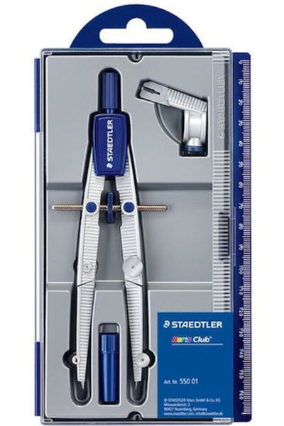 Staedtler Νόρις Μεταλλικός Διαβήτης σε Γκρι Θήκη