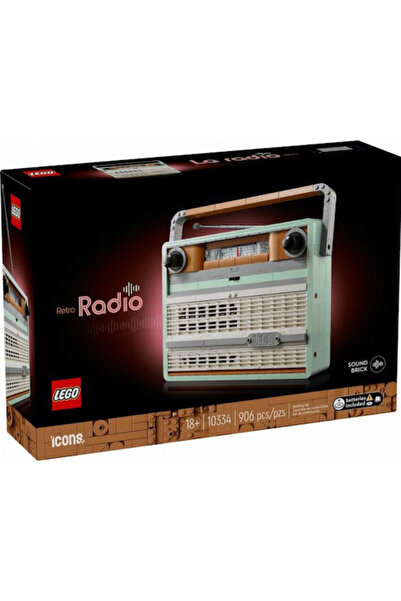 LEGO Ρετρό Ραδιόφωνο Creator για 18+ ετών 906 Κομμάτια Κωδικός: 10334