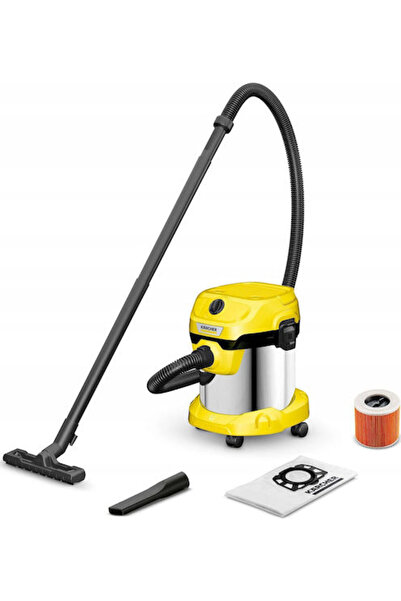 Karcher WD 2 Plus S V-15/4/18/C Ηλεκτρική σκούπα υγρής και ξηρής αναρρόφησης ...