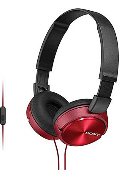 Sony MDR-ZX310AP Ενσύρματα Ακουστικά Κεφαλής Κόκκινα