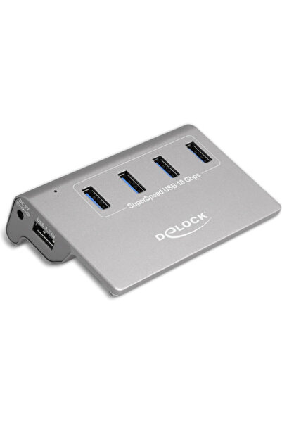 DELOCK Διανομέας USB 3.2 5 θυρών με σύνδεση USB-A Κωδικός Γκρι: 64181