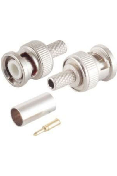 MicroConnect BNC Ομοαξονικός Βιδωτός Σύνδεσμος RG59 Χρυσός Πείρος