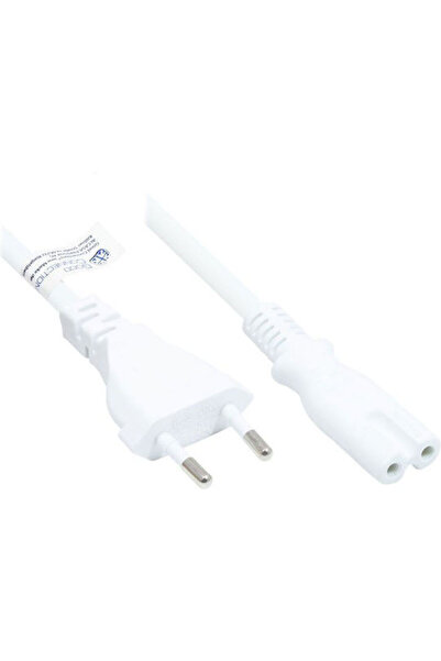 Good Connections Καλώδιο Euro / IEC C7 - Euro / IEC C7 7,5μ Λευκό P0370-W075
