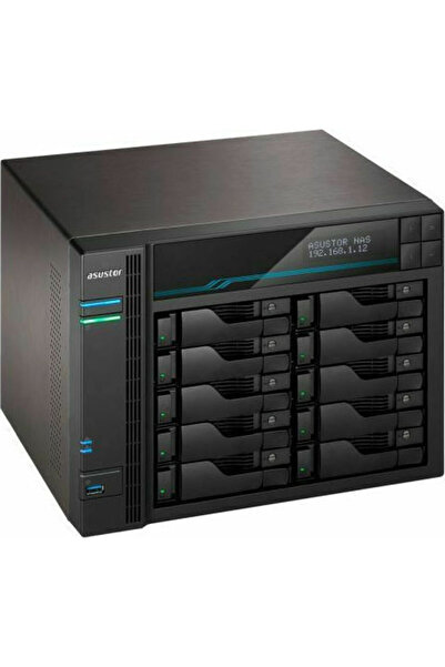 Asustor Lockerstor 10 Pro (AS7110T) Πύργος NAS με 10 θέσεις για HDD/M.2/SSD κ...