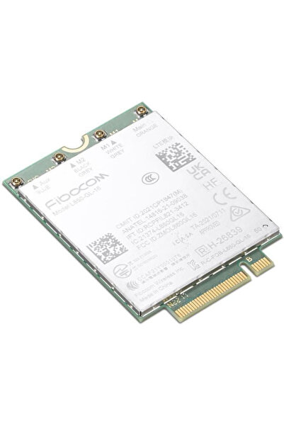 LENOVO FIBOCOM L860-GL-16 CAT16 M.2 Ασύρματη Κάρτα (1000Mbps) Κάρτα PCI Κωδικ...