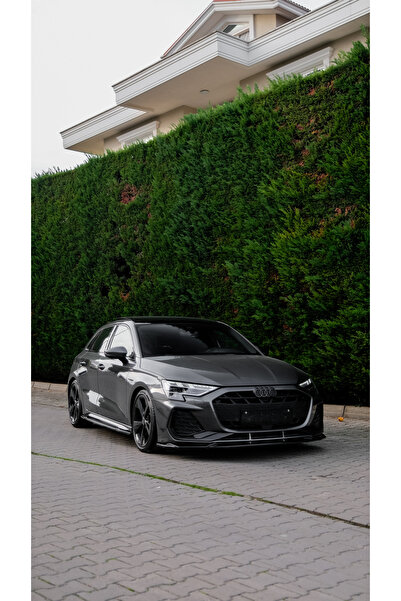 TMZ Garage Audi A3 2025+ S-Line Sedan Body Kit Seti Ön Lip Difüzör Marşpiyel ...