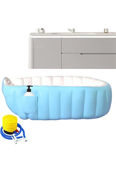 Generic Inflatable Bathtub for Foldable Must Have Basin 2+ Years Old Son Daug...