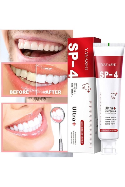 Yayashi SP-4 Ultra Whitening Probiotic Toothpaste – Probiotic-Infused Toothpa...