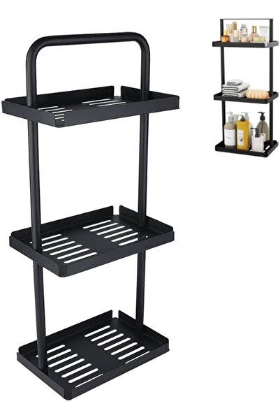 LBMT Shower Caddy Corner Shelves, 3 Tier Bathroom Shower Organizer Stand with...