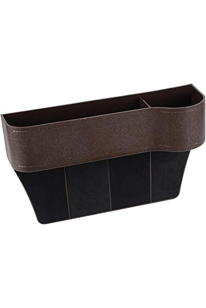 HALAMODO Car Seat Gap Filler Organizer Storage Box Between Front seat Auto Pr...