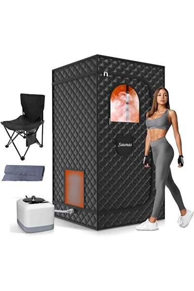 Forubar Portable Infrared Sauna Tent, Upgraded Steam Sauna for Home with Stea...