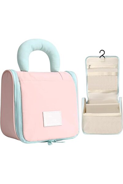 SYOSI Large Hanging Toiletry Makeup Bag for Women & Girls – Water-Resistant T...