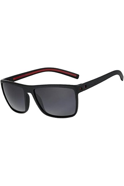 Generic Men's polarized lightweight square sunglasses, sun protection, suitab...