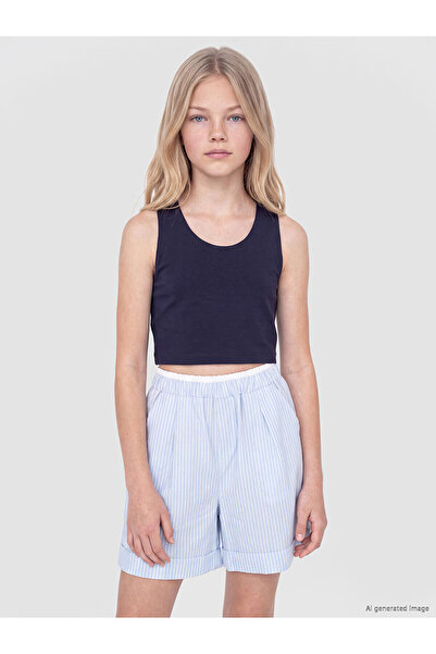 LC Waikiki Two Mt Shop Quality U-Neck Girls' Undershirt