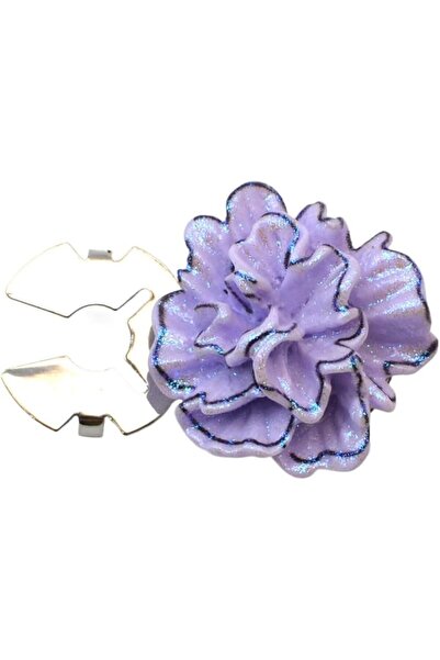 GENERAL 4 Pcs Decorative Button Covers, Seamless Floral Pattern, Wedding Acce...