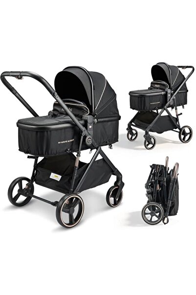 GENERAL Hibobi Aurora Baby Pram Stroller, Luxury 2-in-1 Convertible from Bass...