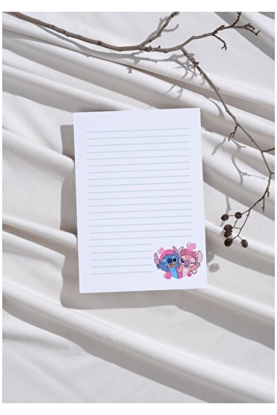 miyuki atelier A6 Stitch Detaylı Pinterest Çek-Kopar Notepad, memopad, note d...