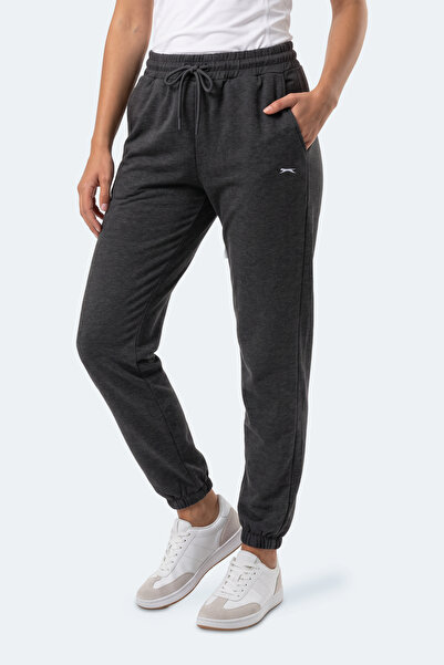 Slazenger بنطلون رياضي نسائي من MERYA I بقصة ضيقة باللون الأنثراسايت
