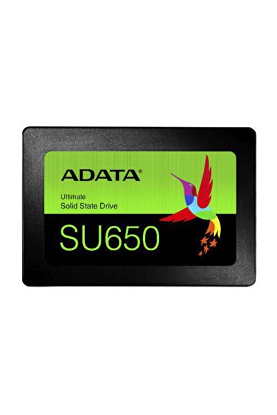 Adata SSD SU650, 256GB, S-ATA 2.5 ", 3D TLC Nand, R/W: 520/450 MB/s, "ASU650S...