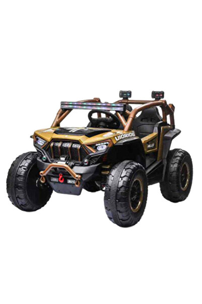 Leno سيارة كهربائية للأطفال بنظام دفع رباعي 4x4 مع 4 محركات تعمل بجهد 12 فولت