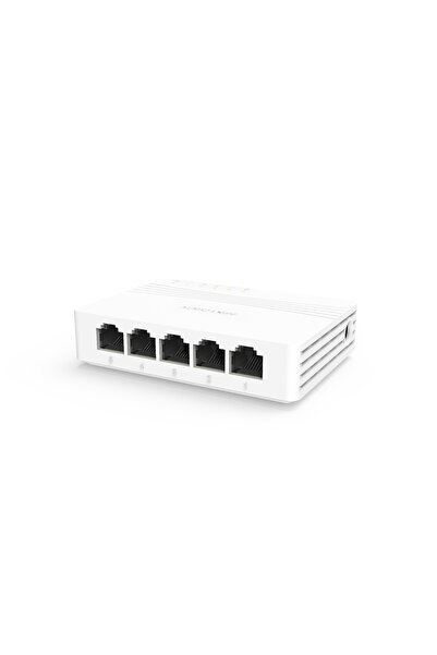 Hikvision SWITCH Hikvision, Gigabit x 5, carcasa plastic, "DS-3E0505D-E"