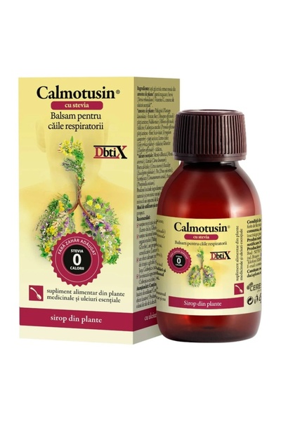 Dacia Plant Sirop CalmoTusin cu stevie Dbtix 100ml
