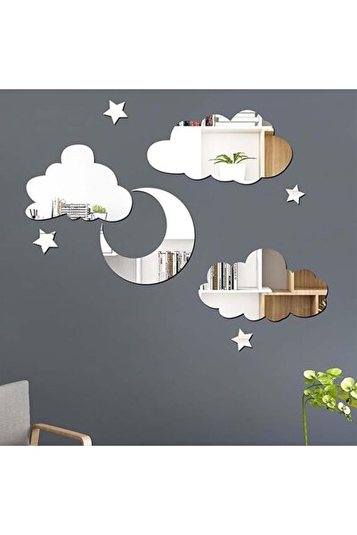 X SPRING Mirror Sticker, Residue-Free Removable Self-Stick Acrylic Mirror Dec...
