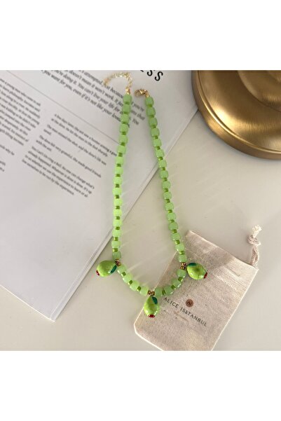 Alice İsstanbul Zeytin Charm Necklace