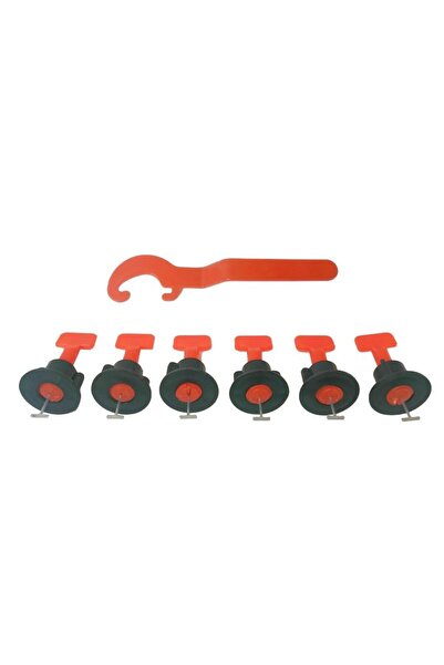SilverTools Sistem de nivelare reutilizabil, SilverTools, 50 cleme + cheie, S...