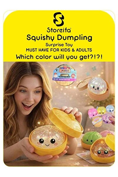 Storeifa Squishy Bun | Mystery Squishy Toy Collection | Squishy Fidget Fun Bu...