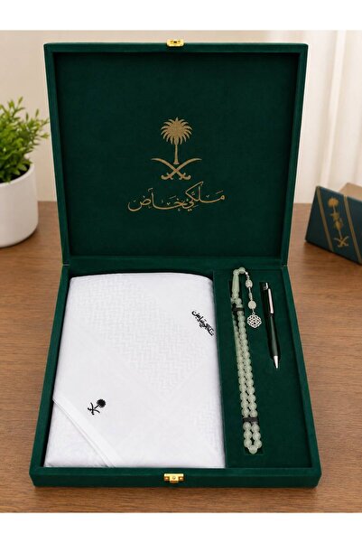 Generic Brand Men's Gift Set in Elegant Box - Exclusive Royal Shemagh with Ro...