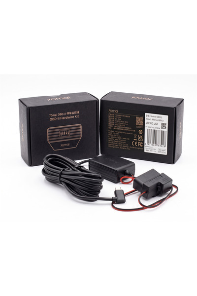 70MAİ Car Dashcam Obd-Ii Cable Xiaomi Parking Monitoring Micro USB Midrive Ob...