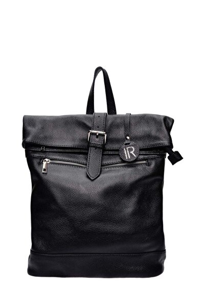 SimpleFind Isabella Rhea Geanta piele -Sarmisa-Negru,Rucsac piele naturala, p...