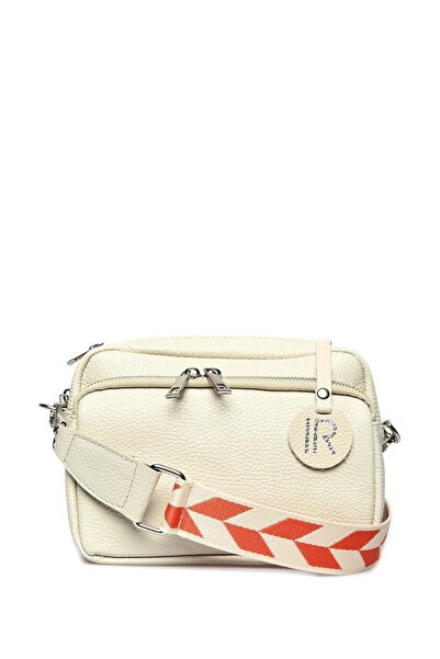 SimpleFind Isabella Rhea Geanta piele -Hazel-Bej,Geanta postas piele naturala...