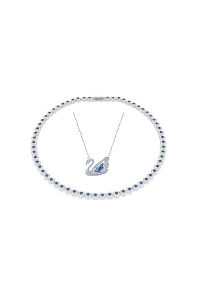 Briliance Angelic Royal Pendant Chain and Necklace Set