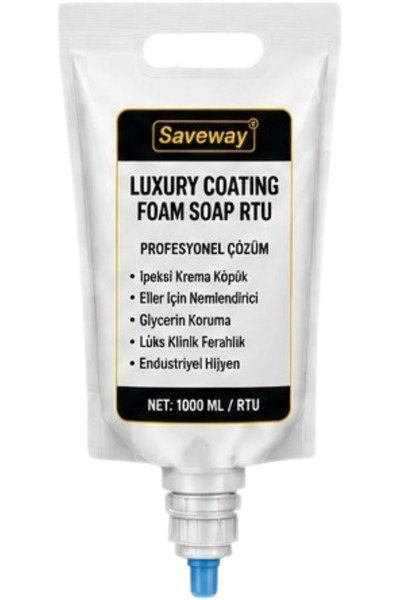 LUXURY COATING FOAM SOAP RTU (1000 ml Kilitli Valfli Kartuş Torba)