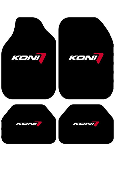 Koni Dekoratif Desenli Oto Paspas Takımı Tüm Modellere Uyumlu Universal Kesim