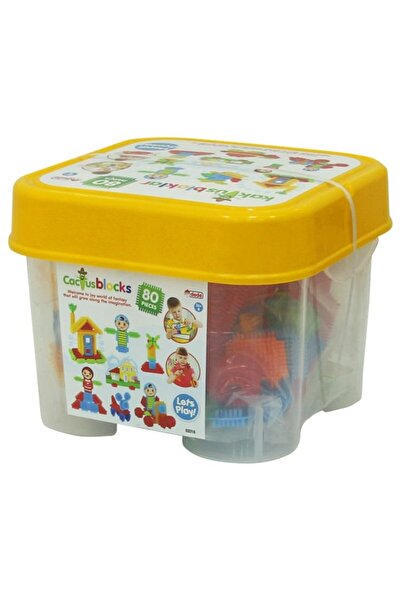 NW NessiWorld Cactus blocks 80 pieces