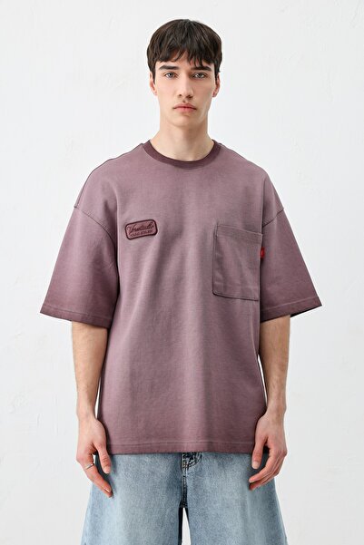 VAMOSCLO Oversize Printed T-Shirt