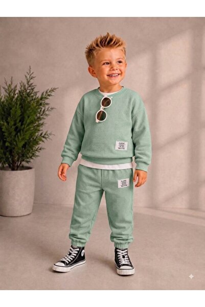 ciklet kids Boys' Top and Bottom Set