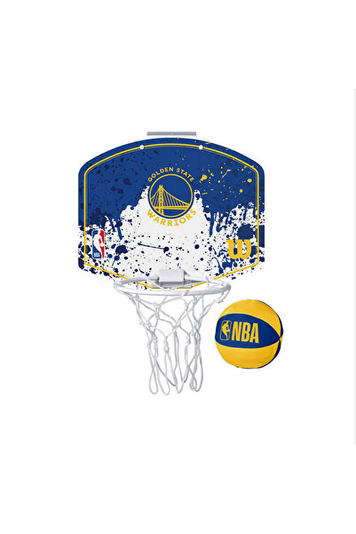 Wilson Μίνι Μπασκέτα Ομάδας NBA GS WARRIORS WTBA1302GOL Μπλε