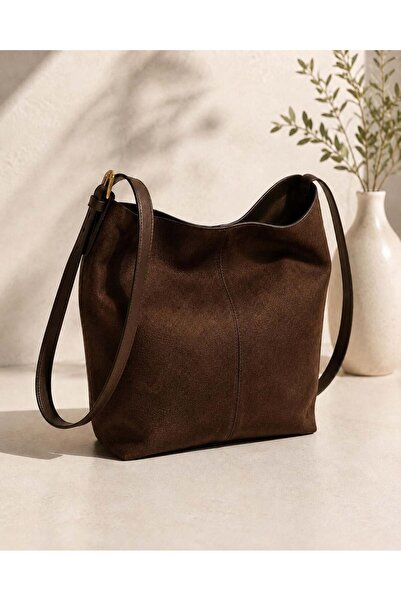 Uderra Leather Uderra Women's Genuine Leather Brown Shoulder Bag - S1Kz03121 ...