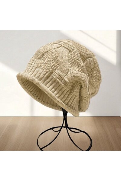 STARSTAR Women's hat, warm suitable for autumn and winter, knitted polyester ...
