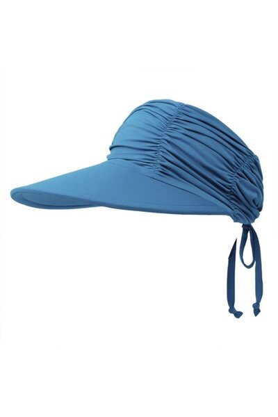 STARSTAR Sun hat 10cm brim 56-58cm open-top breathable for ponytails UV.