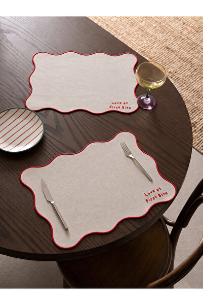 BELENAY Set de 2 piese Love American Service 47x32 cm