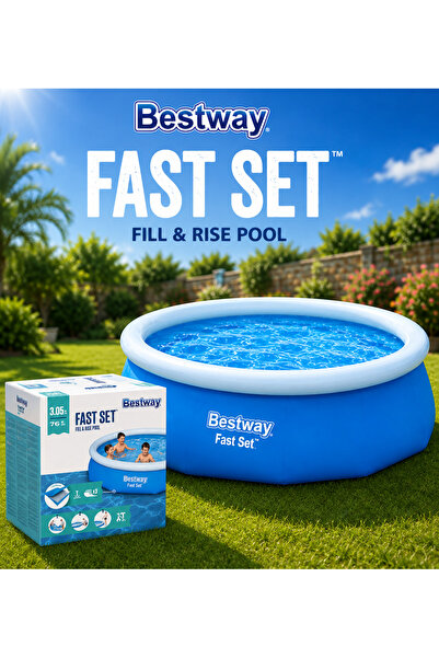 BESTWAY حوض سباحة سريع التركيب 3.05 متر × 66 سم 26-57456