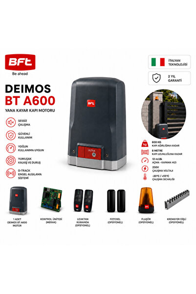 Bft DEMİOS BT A600 SET(Yana Kayar Kapı Motoru Set)