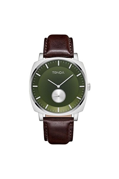 TRNDA Men's Stainless Steel Watch, Seaweed Green Dial | Trnda45mm
