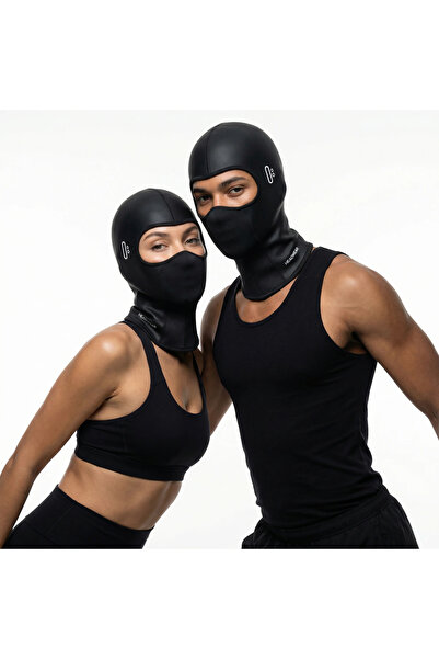 headwear Climaflow Summer Balaclava Black – Breathable Under-Helmet Biker Mas...