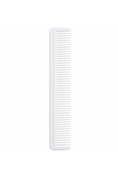 OEMS White Barber Comb No. 8